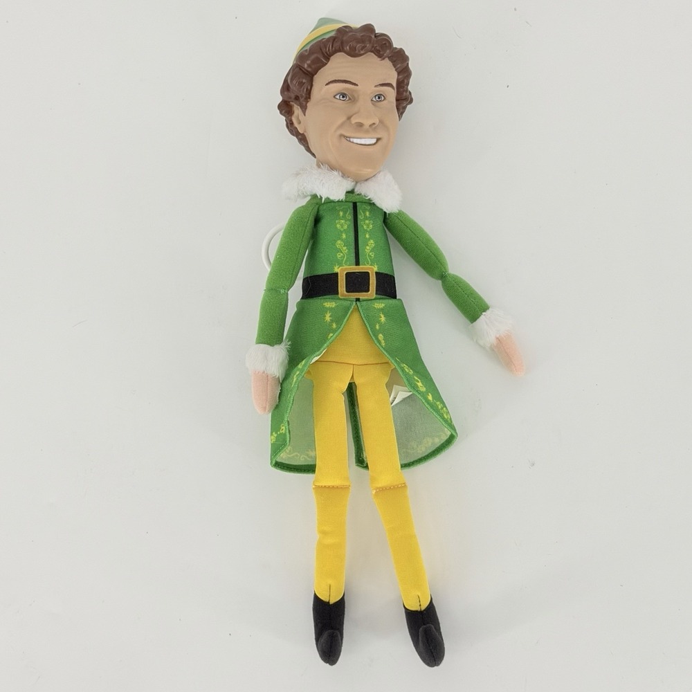 Buddy the Elf Talking Pull String Plush Doll 14" Jakks Pacific 2022 Works